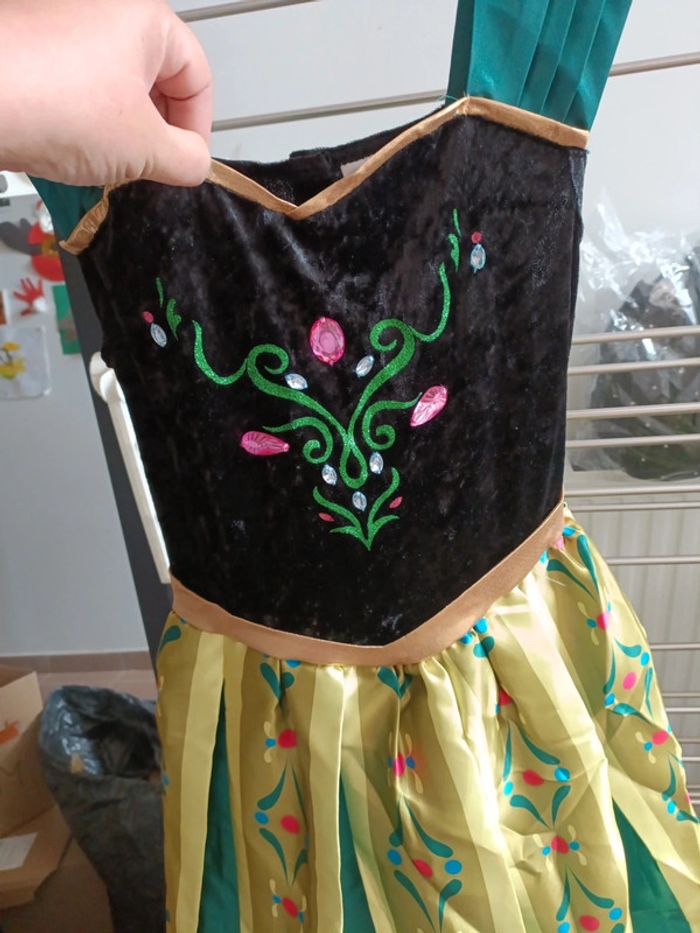 Robe déguisement Anna reine des neiges Disneyland Paris 12 ans - photo numéro 2