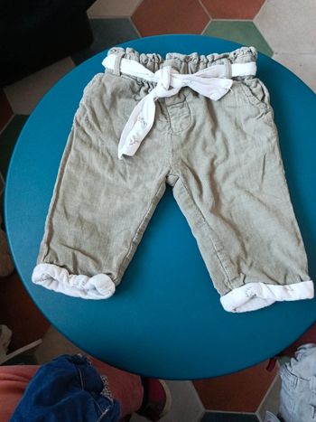 Pantalon côtelé
