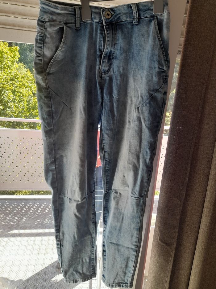 Jeans femme bleu - photo numéro 2