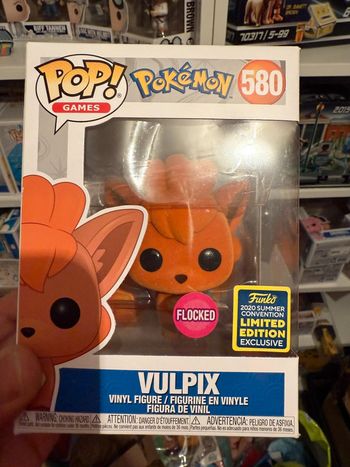Funko pop Pokémon flocked