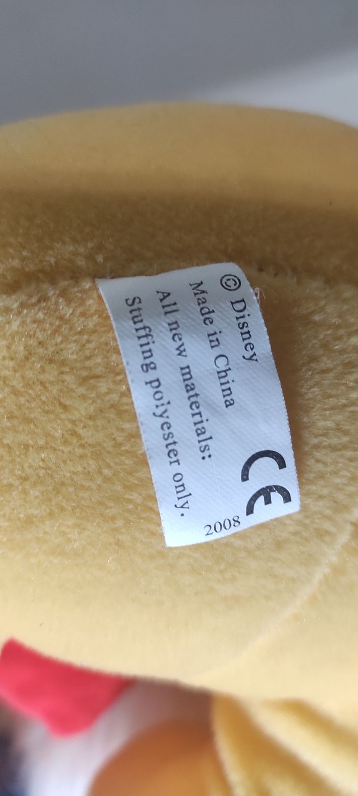 2 peluches Winnie ourson et bourriquet  Disney - photo numéro 10