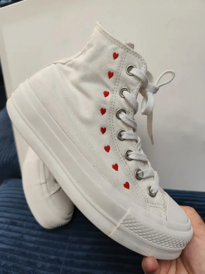 Converse plateforme made with love - photo numéro 2