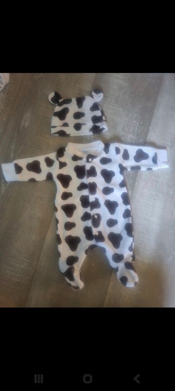 Ensemble pyjama + bonnet prématuré