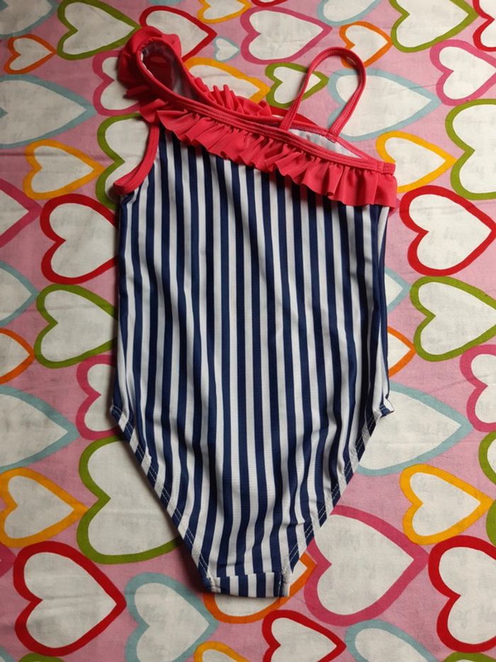Maillot de bain 1 pièces fille 5/6 ans - photo numéro 4