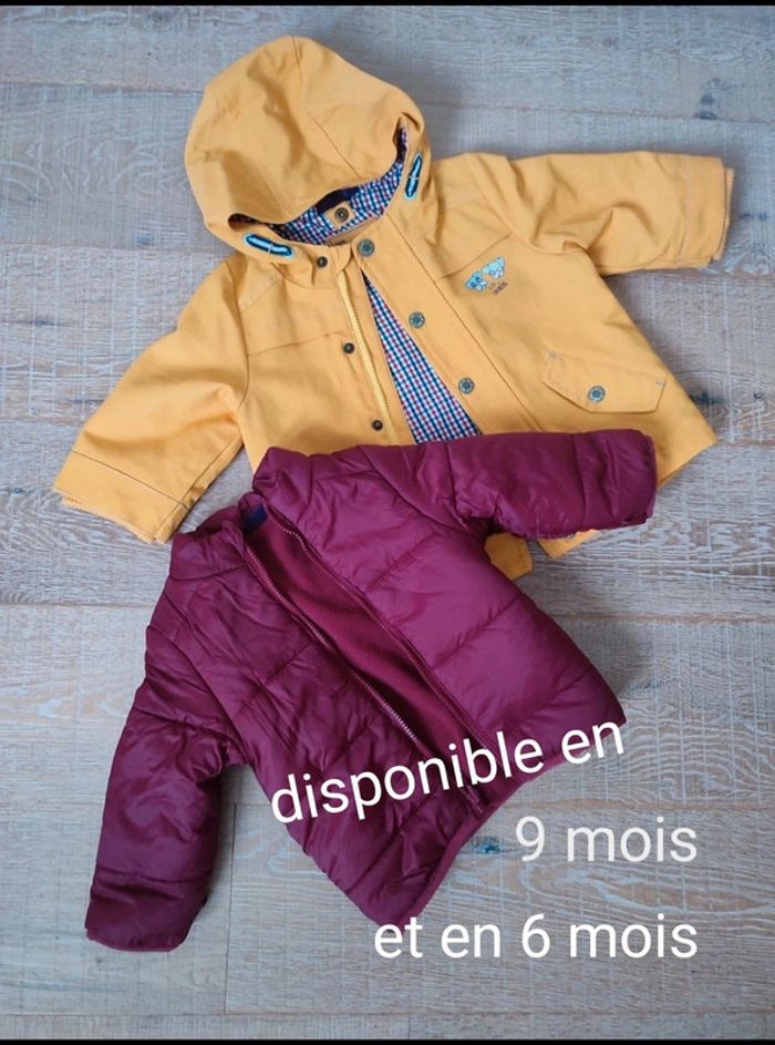 Ciré imperméable manteau doudoune 6 mois - photo numéro 2