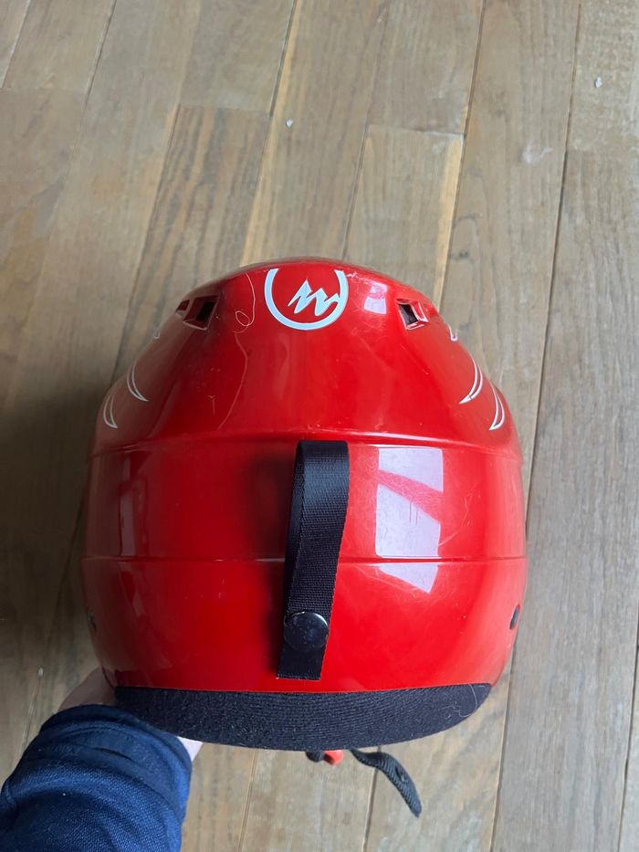 Casque de ski rouge Quechua 52-56 cm - photo numéro 4