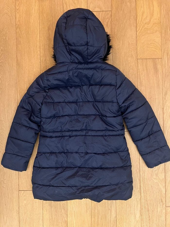 Vends manteau doudoune chaude bleu marine sergent major 10 ans très bon état - photo numéro 10