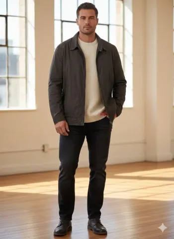 Veste Zippée Casual - Marron - Taille XXL - CELIO