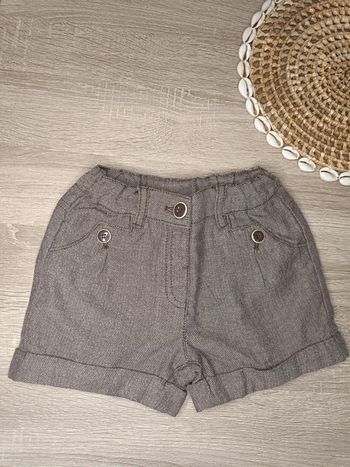 Short marron🤎4ans fille🤎