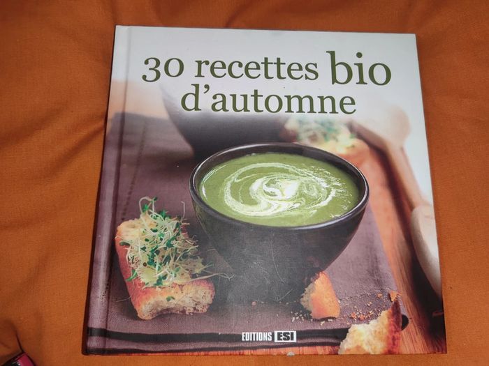 Livre 30 recettes bio d'automne