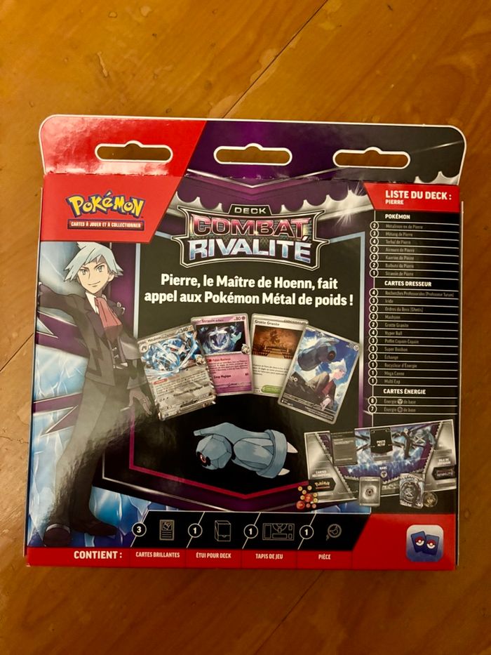 Pokémon deck de combat Pierre - photo numéro 2
