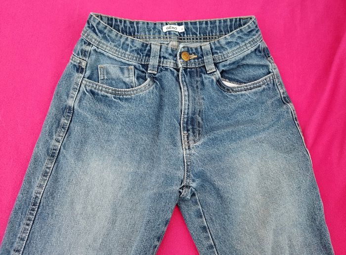 Jean droit déchiré Gemo T 12 ans - photo numéro 2