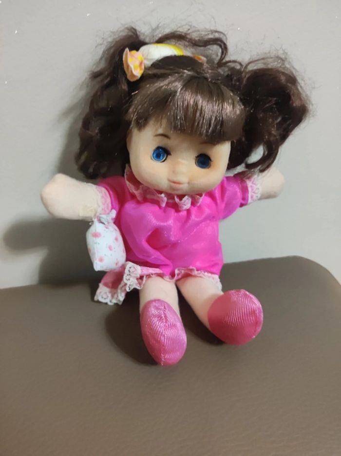 Magnifique poupée chiffon rose - photo numéro 2