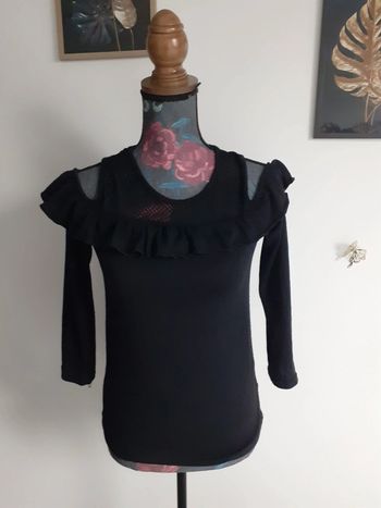 Pull épaules découvertes S