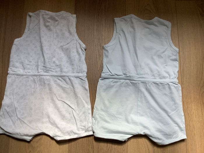 Lot 2 pyjamas été vert baudet - photo numéro 2