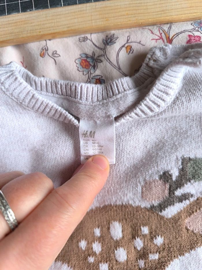 Pull Taille 12-18 mois en très bon état - photo numéro 2