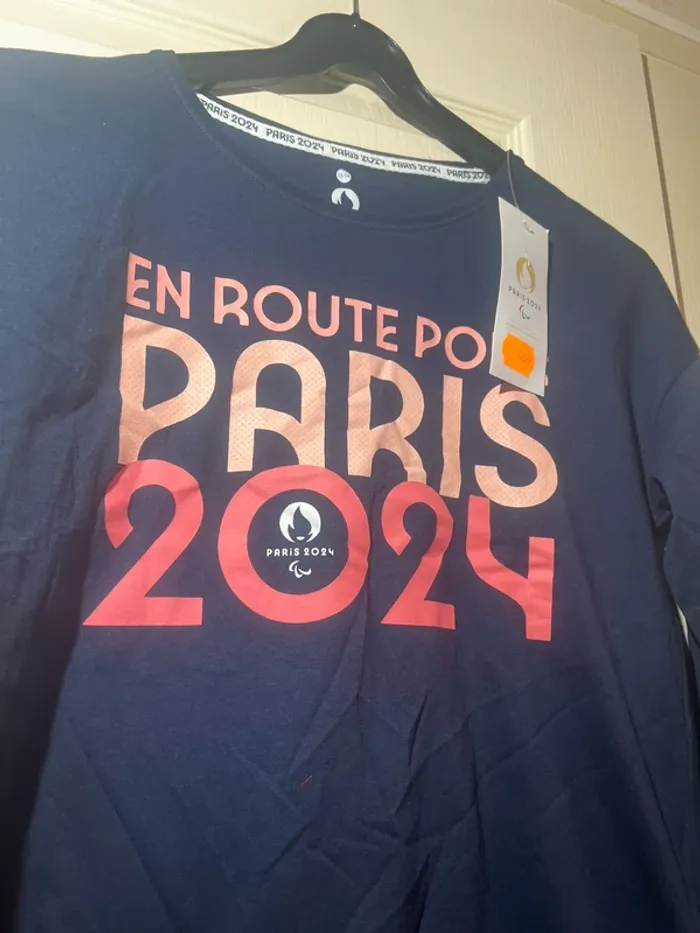 T-shirt manches longues Paris 2024 - photo numéro 2