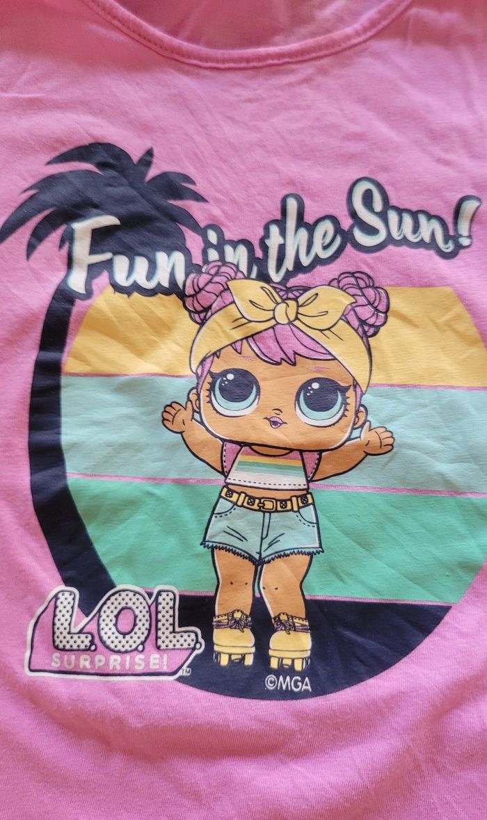 Pyjama short poupée LOL - photo numéro 3