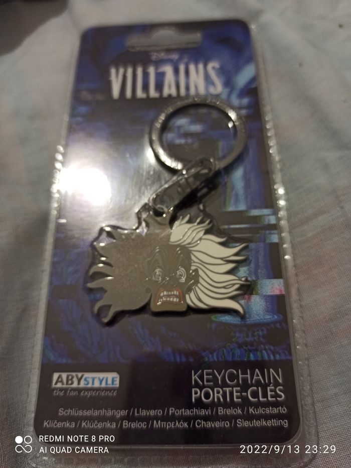 Porte clés cruella