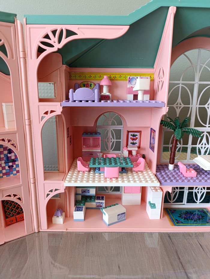 Maison MEGA BLOKS Fantasy dream house Ritvic type lego des années 1994/1995 - photo numéro 4