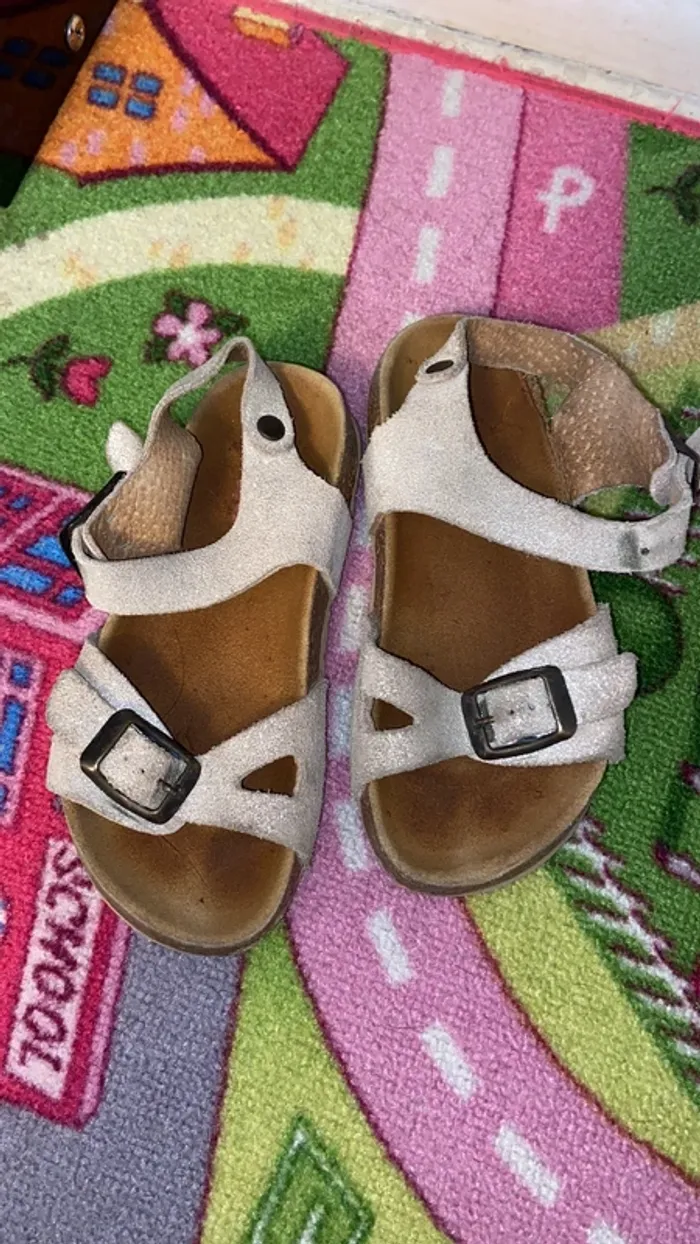 Sandales paillettes DPAM
