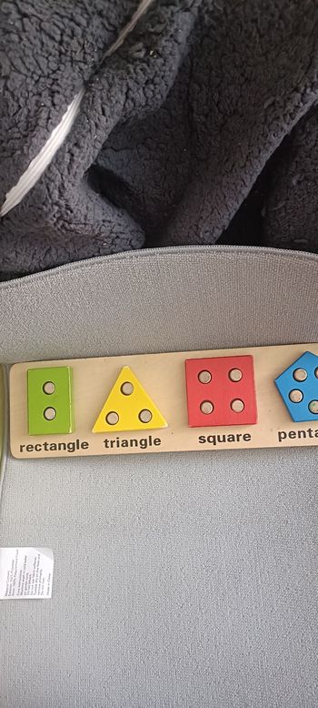 Puzzle Montessori formes géométriques
