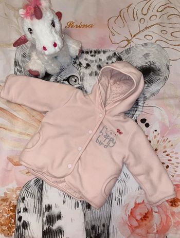 Manteau réversible, 6mois, Kitchoun.
