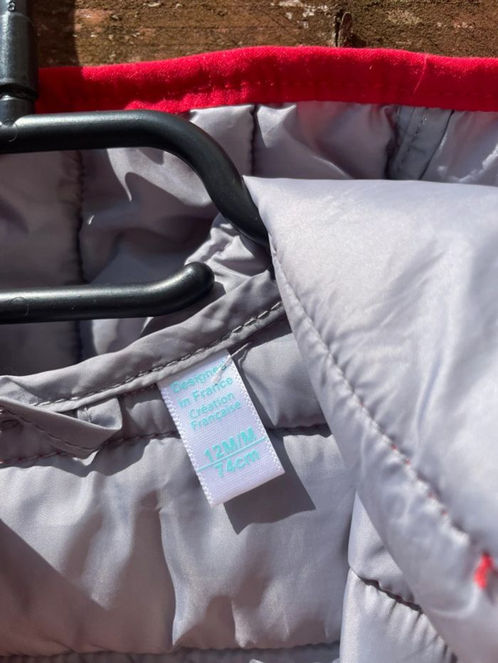 Veste rouge garçon - photo numéro 3