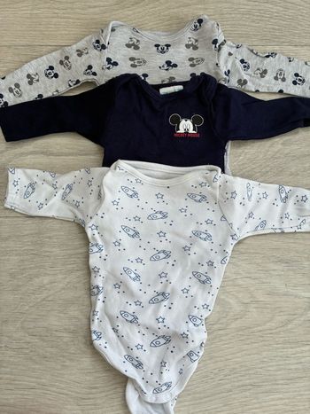 Lot body bébé garçon 