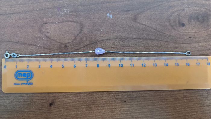 Bracelets en argent 925 avec perle rose - photo numéro 9