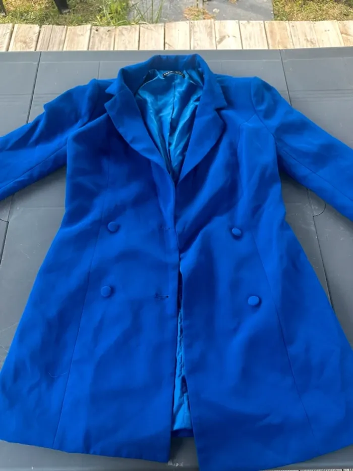 Robe Blazer bleu