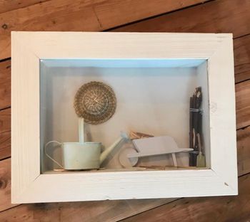 Cadre champêtre en 3 D