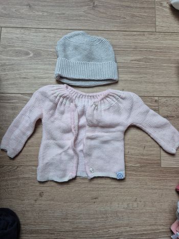 Gilet bonnet