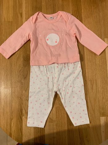 Pyjama 2 pièces Textiles Vertrauen 50-56 cm