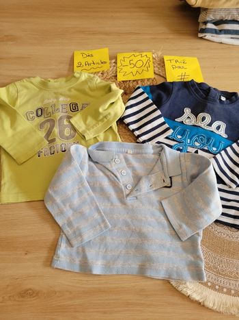 Lots 3manche longue 50% lots