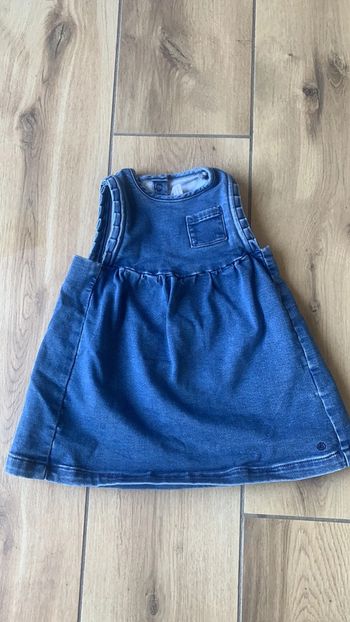 Robe en jean Petit bateau 18 mois 81 cm