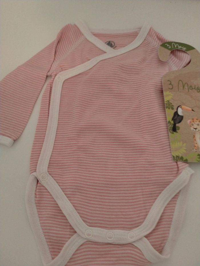 Bodies rose Petit bateau
