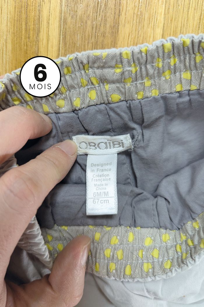 Pantalon chaud doublé - bébé 6 mois - photo numéro 3