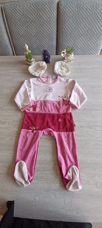 Pyjama velours 1 pièce 23 mois