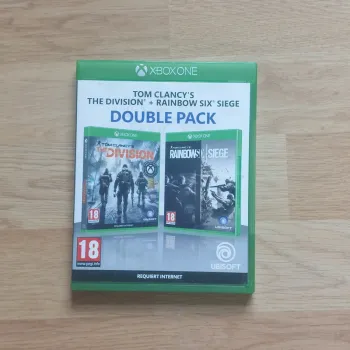 Tom Clancy's the division + rainbow six siege double pack xbox one