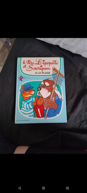 Livre le père lipopette et sacripan