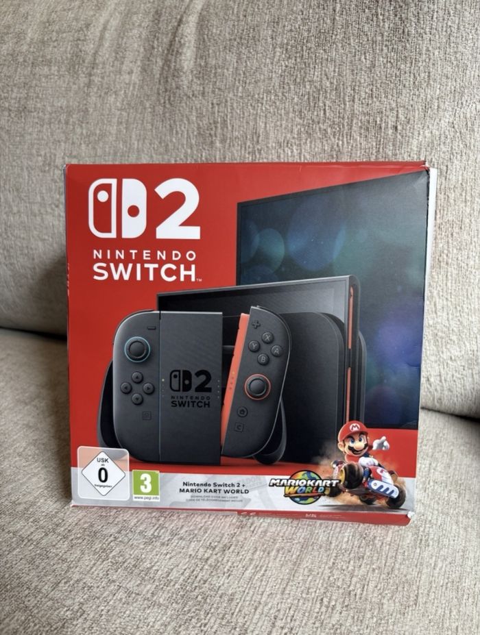 Nintendo Switch 2 avec Mario kart