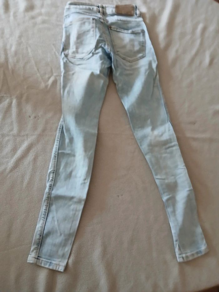 Jeans déchirer femme taille XS - photo numéro 3
