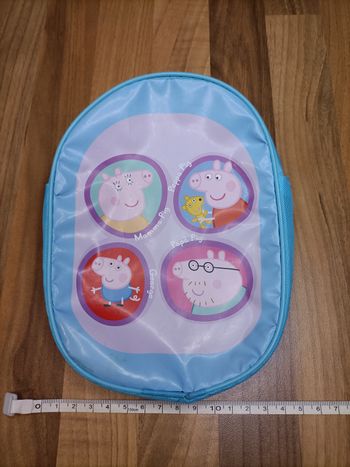 Sacoche bleu Peppa Pig pour trottinette ou vélo