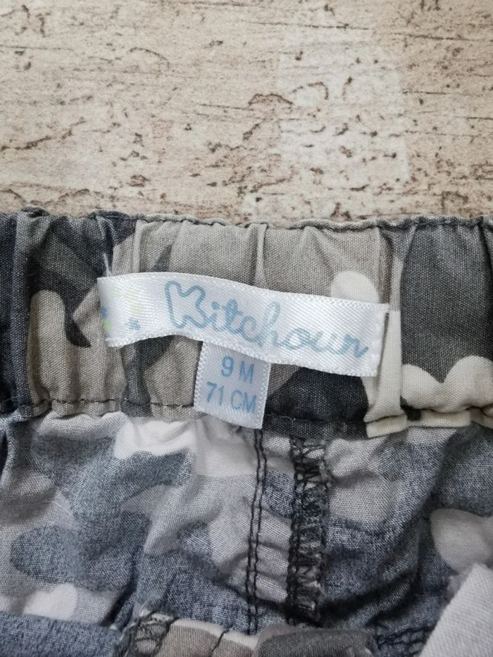 🌸Pantalon camouflage 9mois kaki kitchoun - photo numéro 2