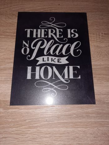 Tableau déco There is no place like home