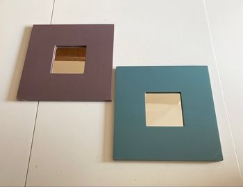 Lot 2 cadres miroirs