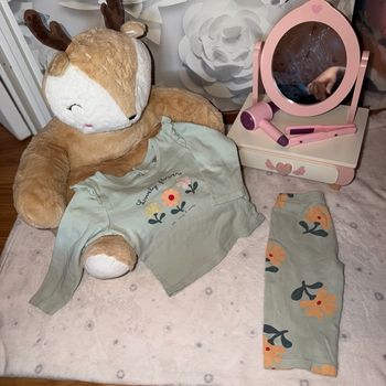 Joli pyjama à fleurs - T18mois - Gémo 