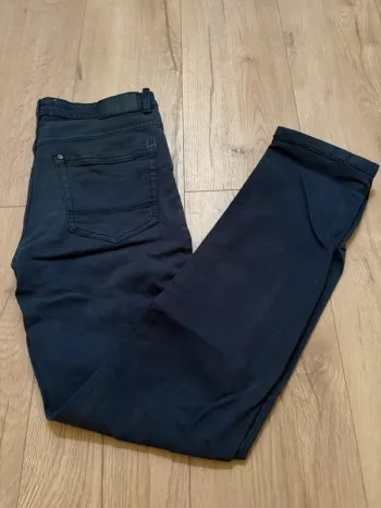 Pantalon slim bleu marine