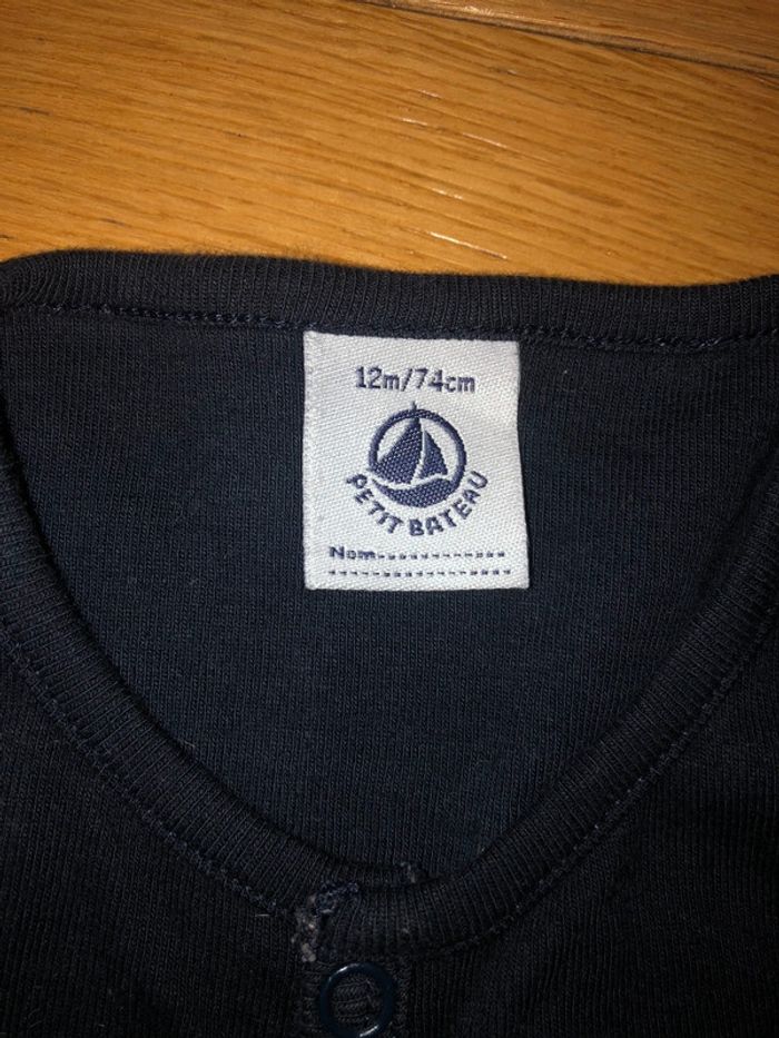 Gilet léger petit bateau 12 mois - photo numéro 2